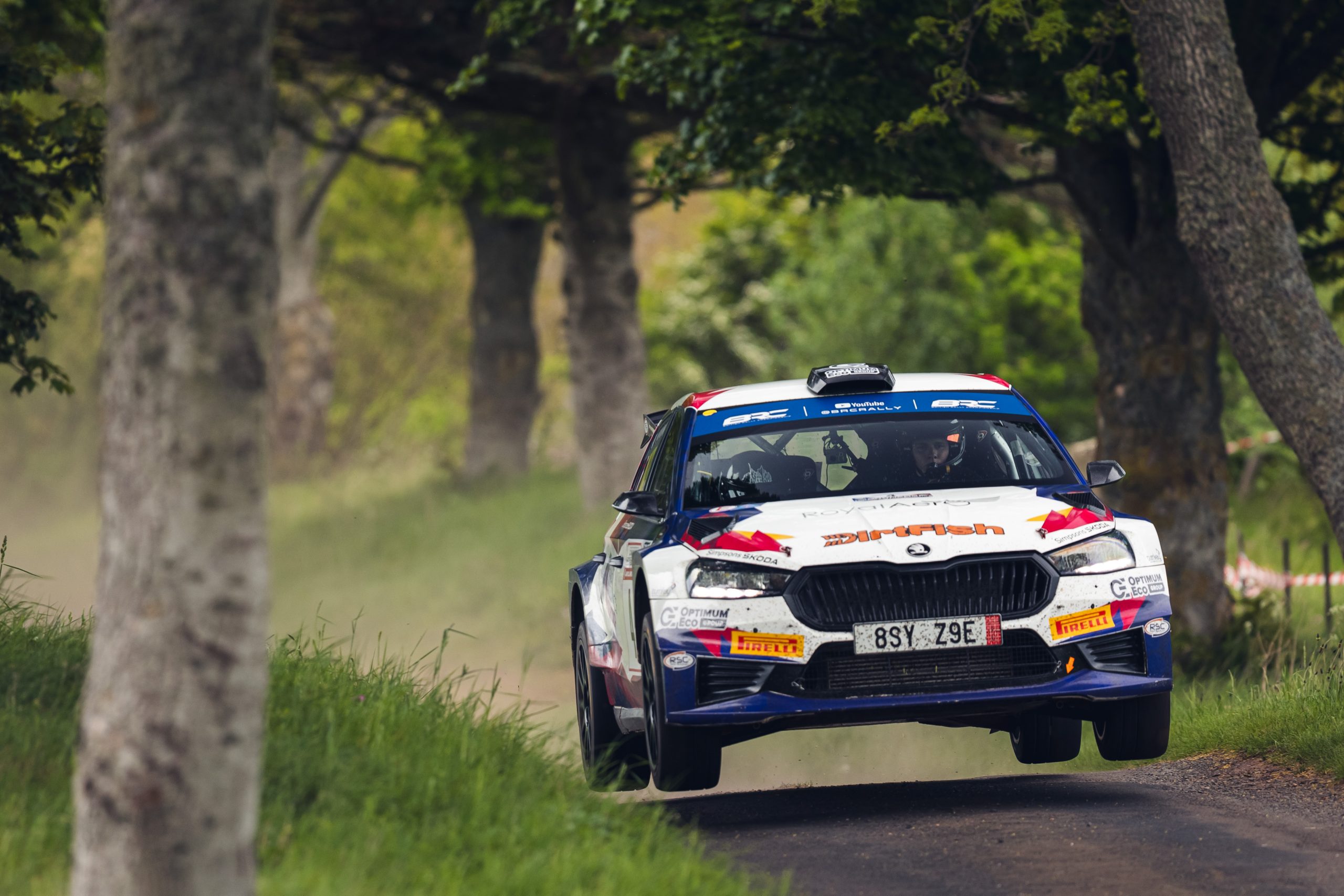 McRae masters the Jim Clark Rally with emotional home win - Borders ...
